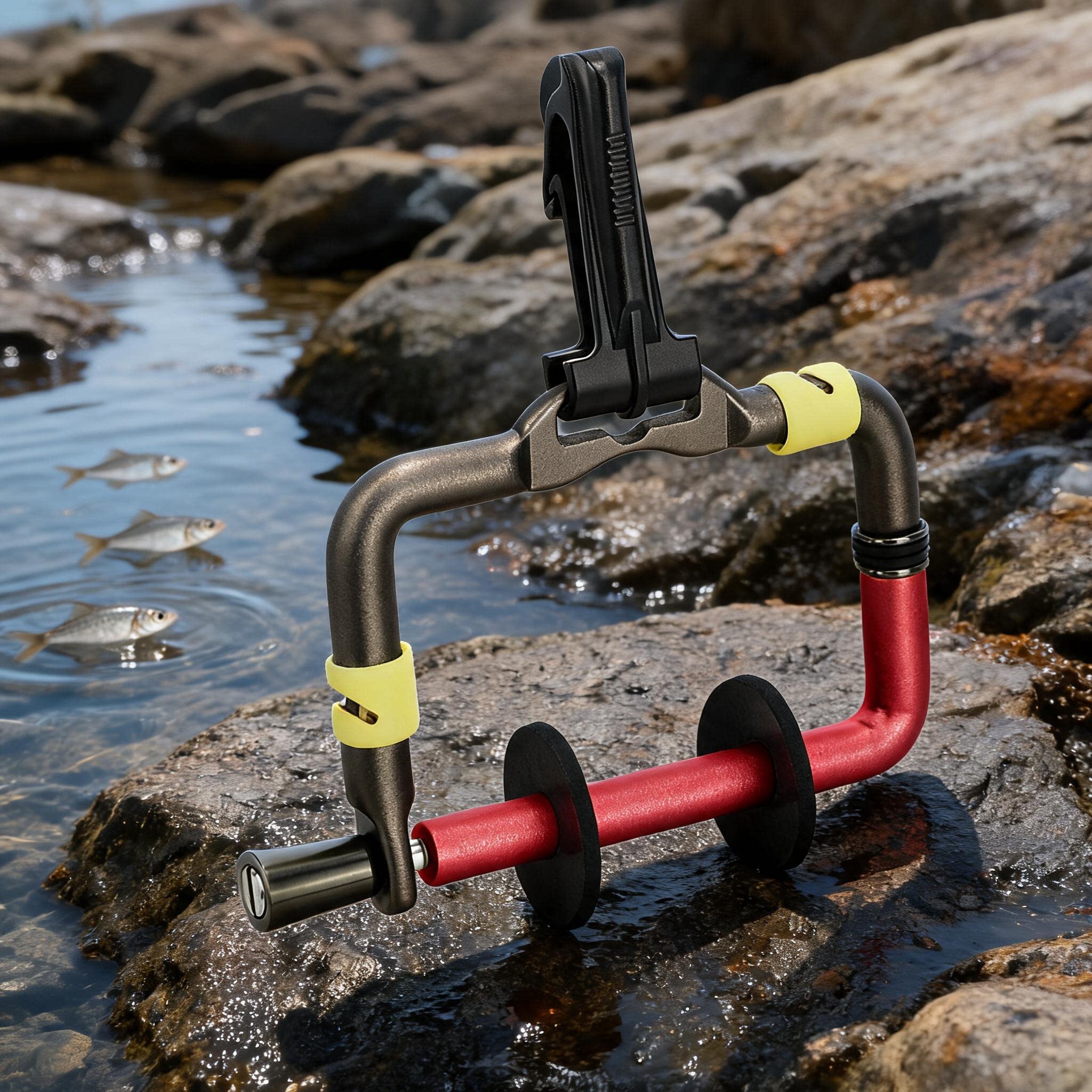 Leader Line - /Aluminum /Portable /Fishing Line Spool Holder