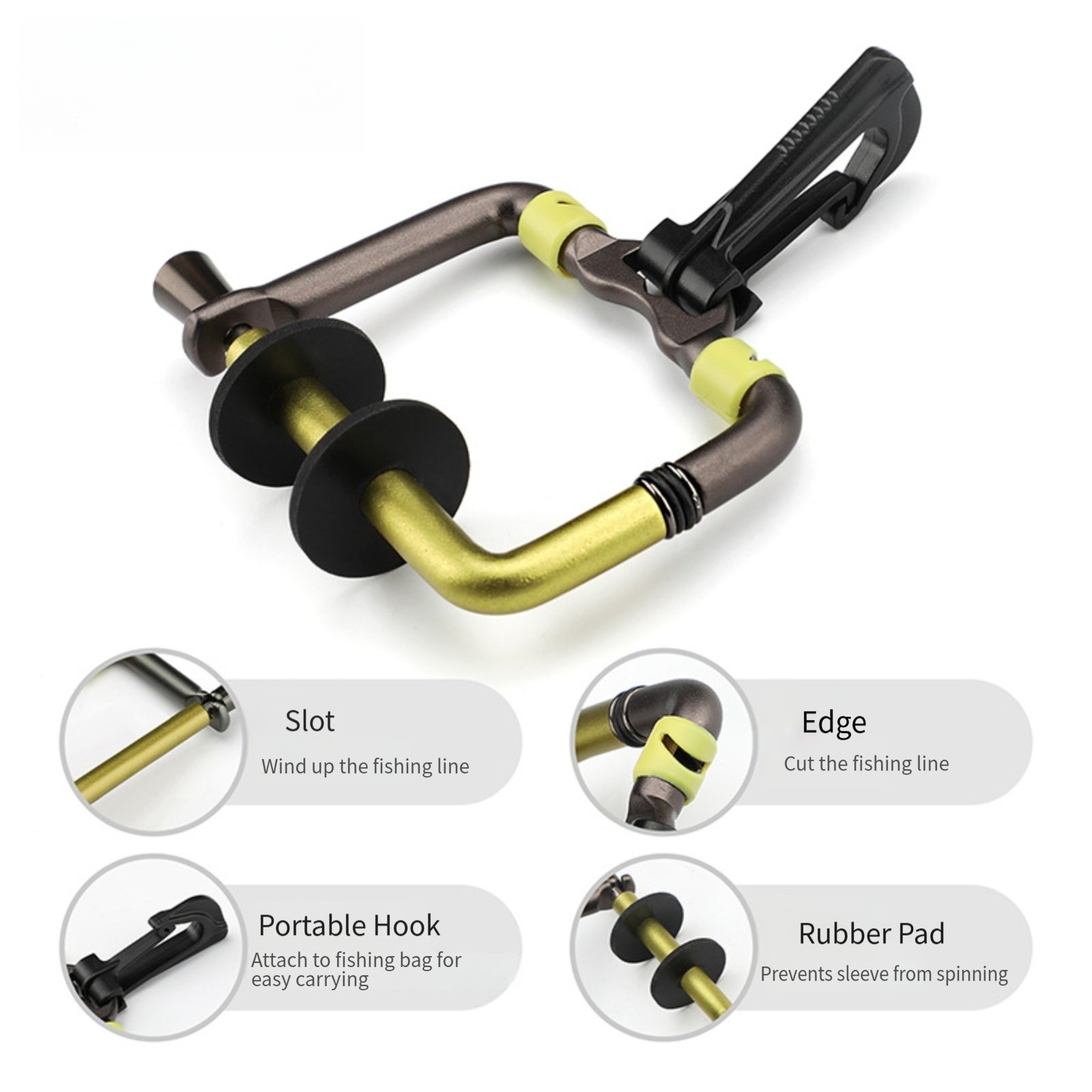 /Aluminum /Portable /Fishing L - Leader Line recension och pris