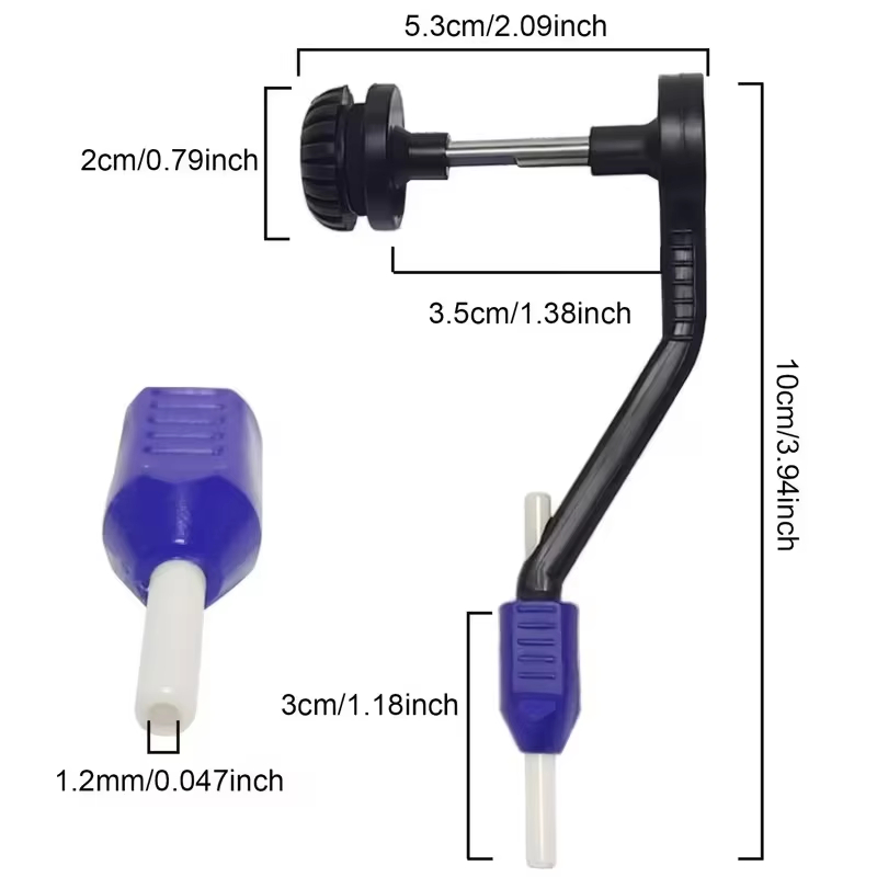 2PCS Fly Tying Bobbin Holder C - Monofilament Line recension och pris