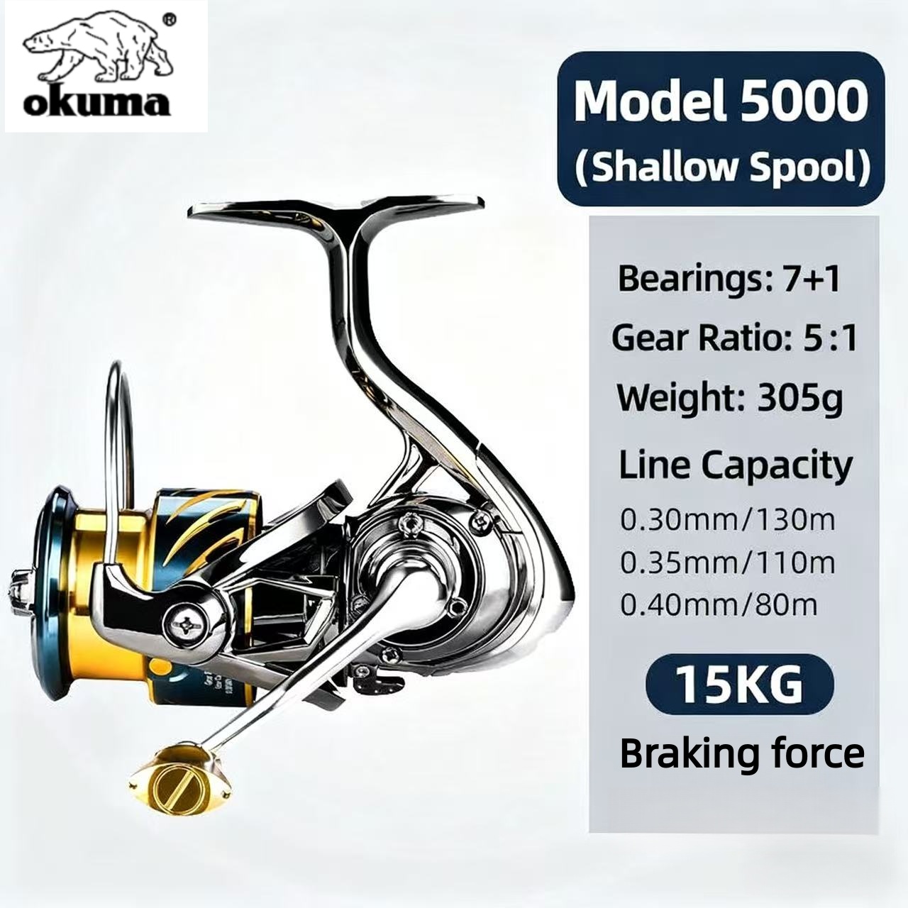 Okuma Fishing Tackle Spinning  - Daiwa Reel Bg recension och pris